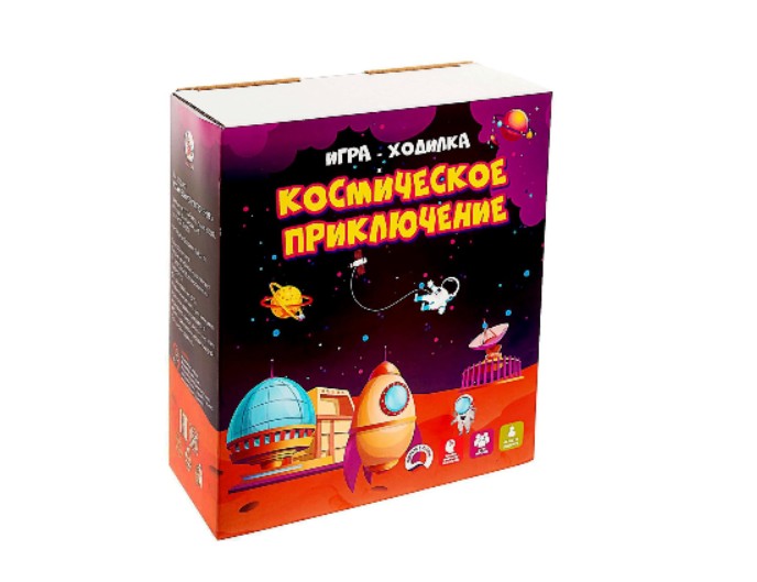 Игра-ходилка «Космическое приключение», «Динозавры», компания «Ракета»