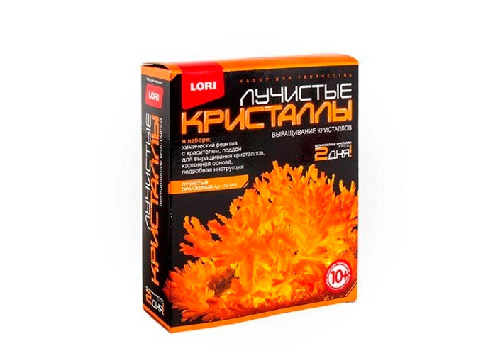 Набор для творчества "Лучистые кристаллы", бренд LORI