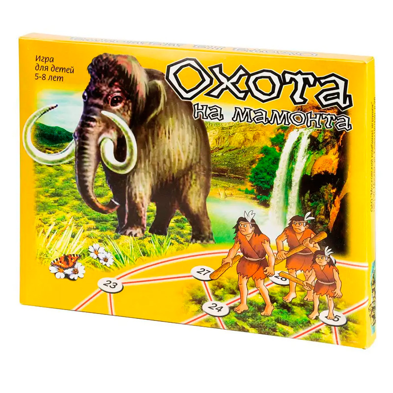 Настольная игра «Охота на мамонта», Московский комбинат игрушек