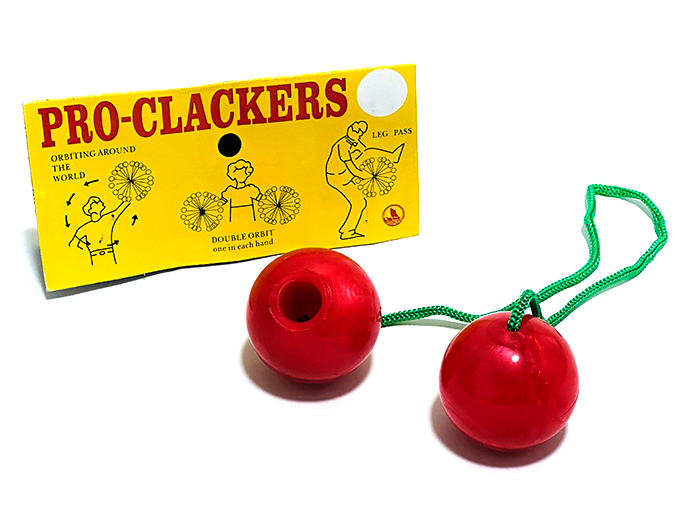 Игрушка антистрессовая сенсорная "Шарики Pro-clackers", страна производства Китай