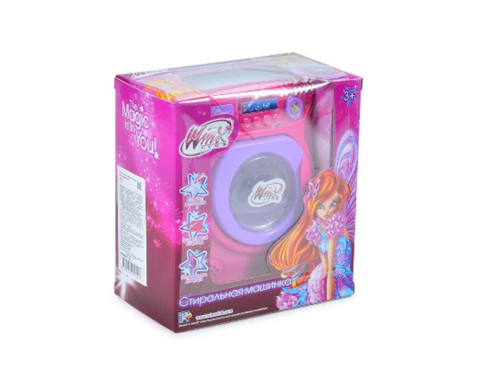 Игровой набор «Стиральная машинка» со звуковыми эффектами, бренд Winx Club