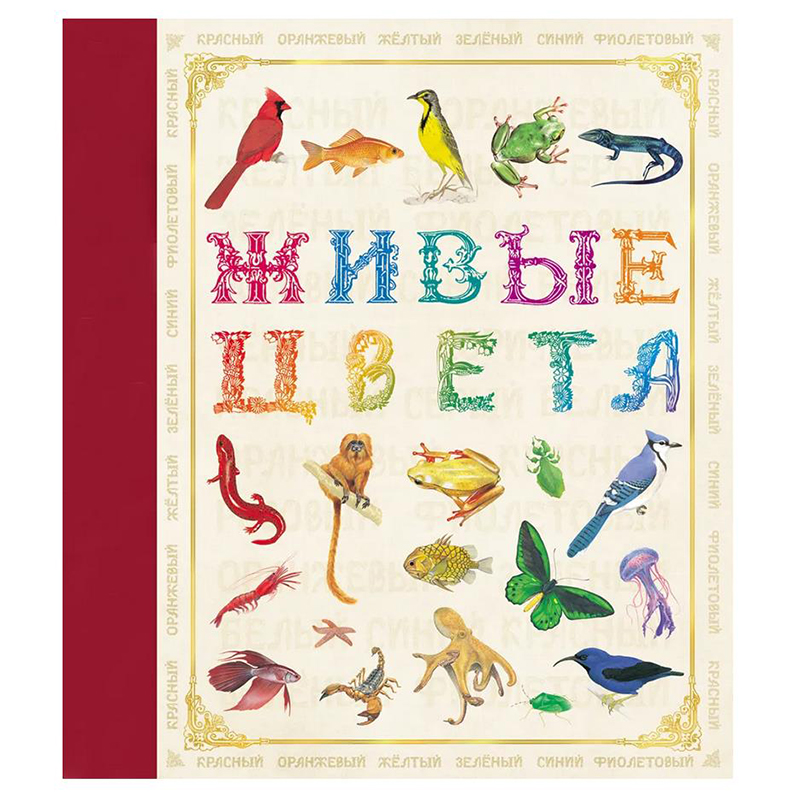 Книга «Живые цвета», Росмэн