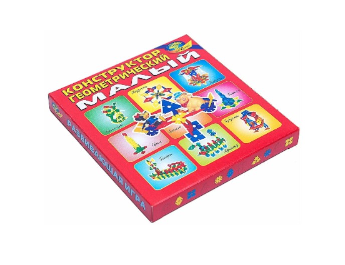 Развивающая игра "Малый геометрический конструктор", компания "Корвет"