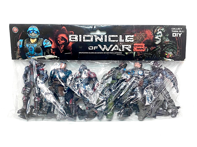 Фигурки солдатиков из серии Bionicle of War 2