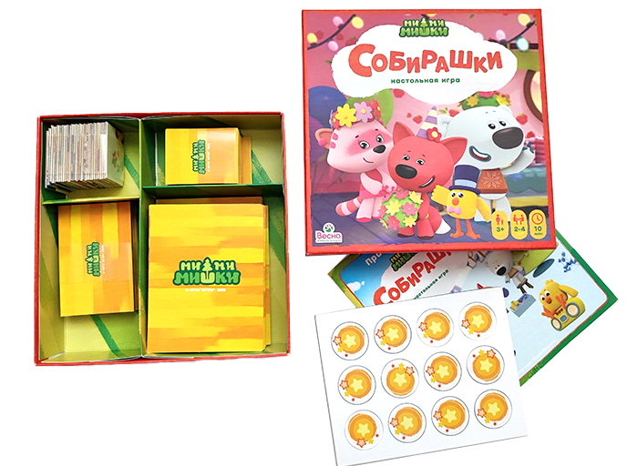 Настольная игра «Ми-ми-мишки. Собирашки»
