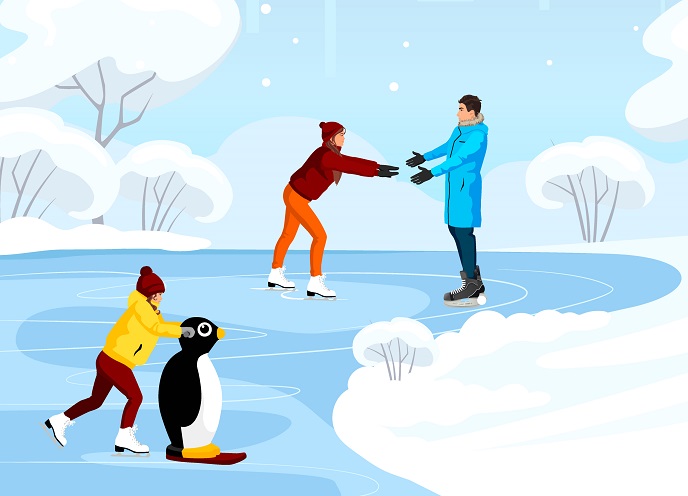 Зимние подвижные игры