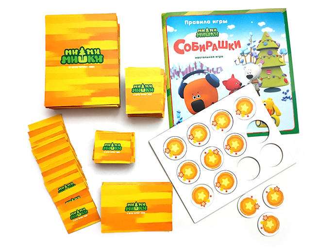Настольная игра «Ми-ми-мишки. Собирашки»