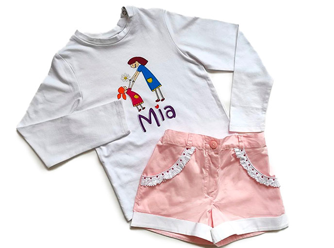 Шорты для девочки Mia, комплект