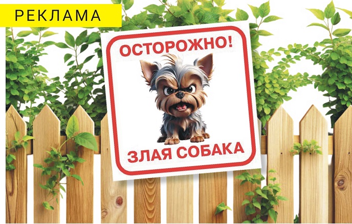 Осторожно, злая собака