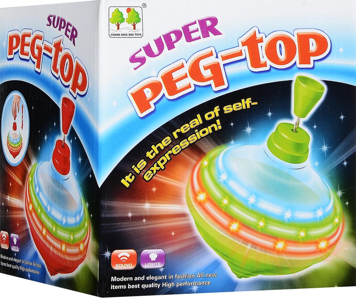 Юла от Junfa Toys Super Reg-Top