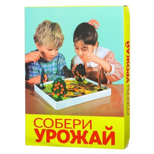 Настольная игра «Собери урожай», Московский комбинат игрушек