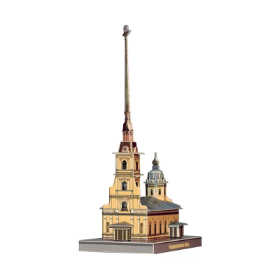 Сборная модель из картона «Петропавловский собор»